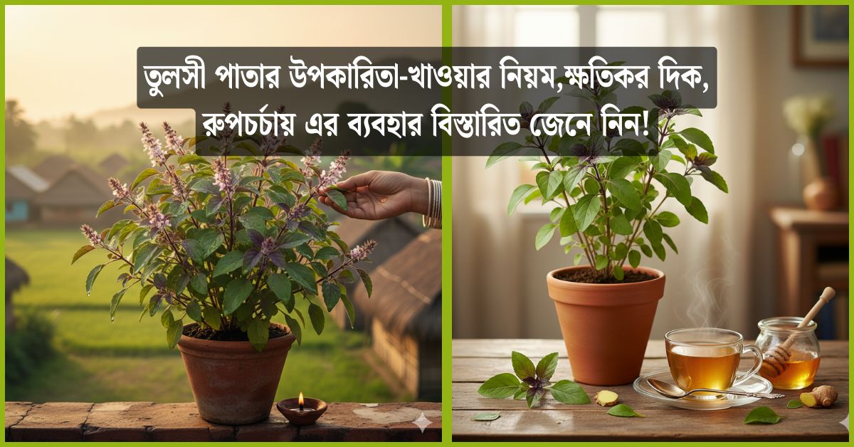 তুলসী পাতার উপকারিতা