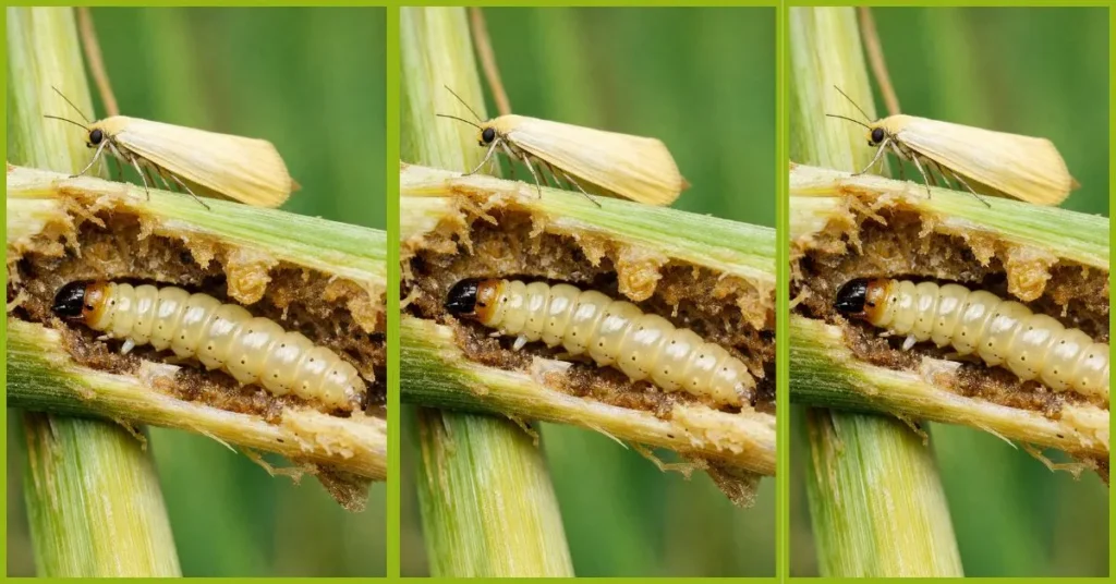 ধানের মাজরা পোকা দমন